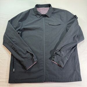 Travis Mathew Jacket Mens Large Full Zip Reversible Performance Golf